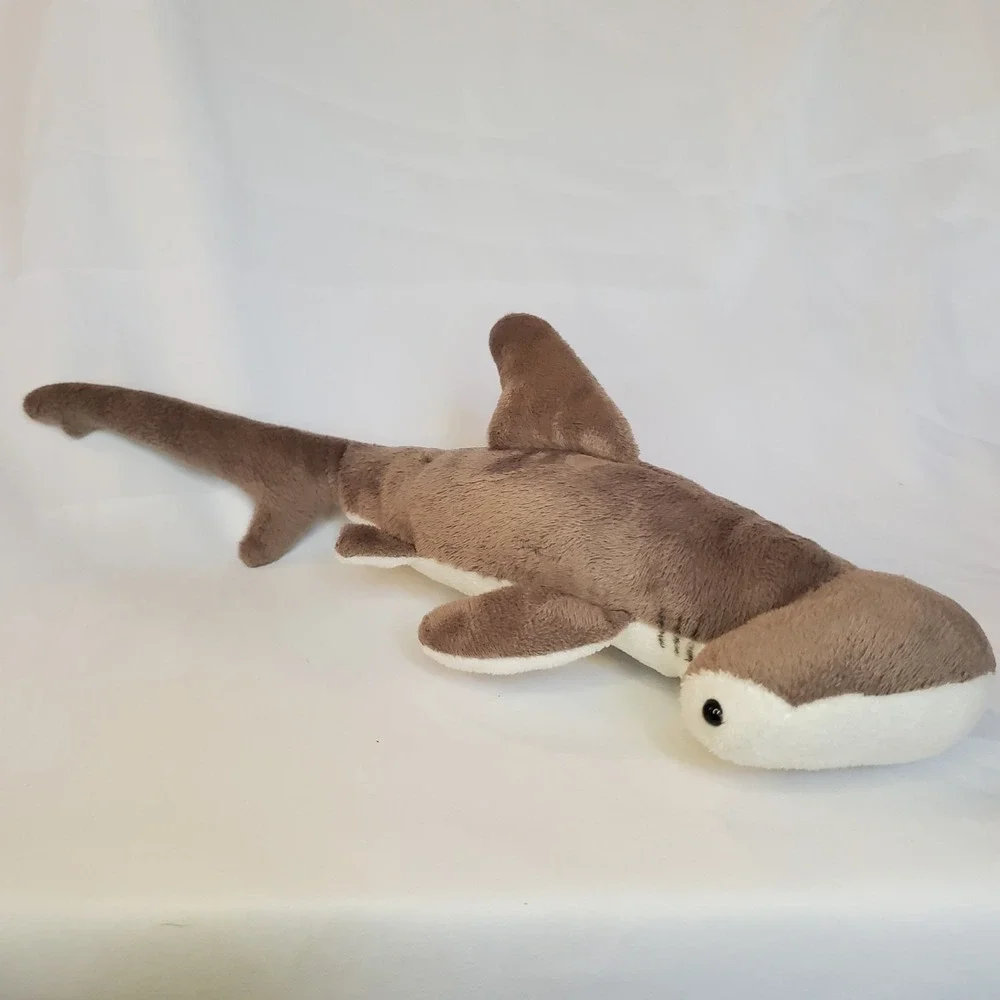 Wildlife Artists Smooth Hammerhead Shark Realistic Plush Stuffed Animal 14